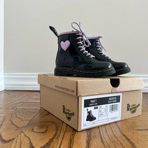 Dr Martens AirWair Galaxy Shimmer Boots Toddler Girls Size 7 USA